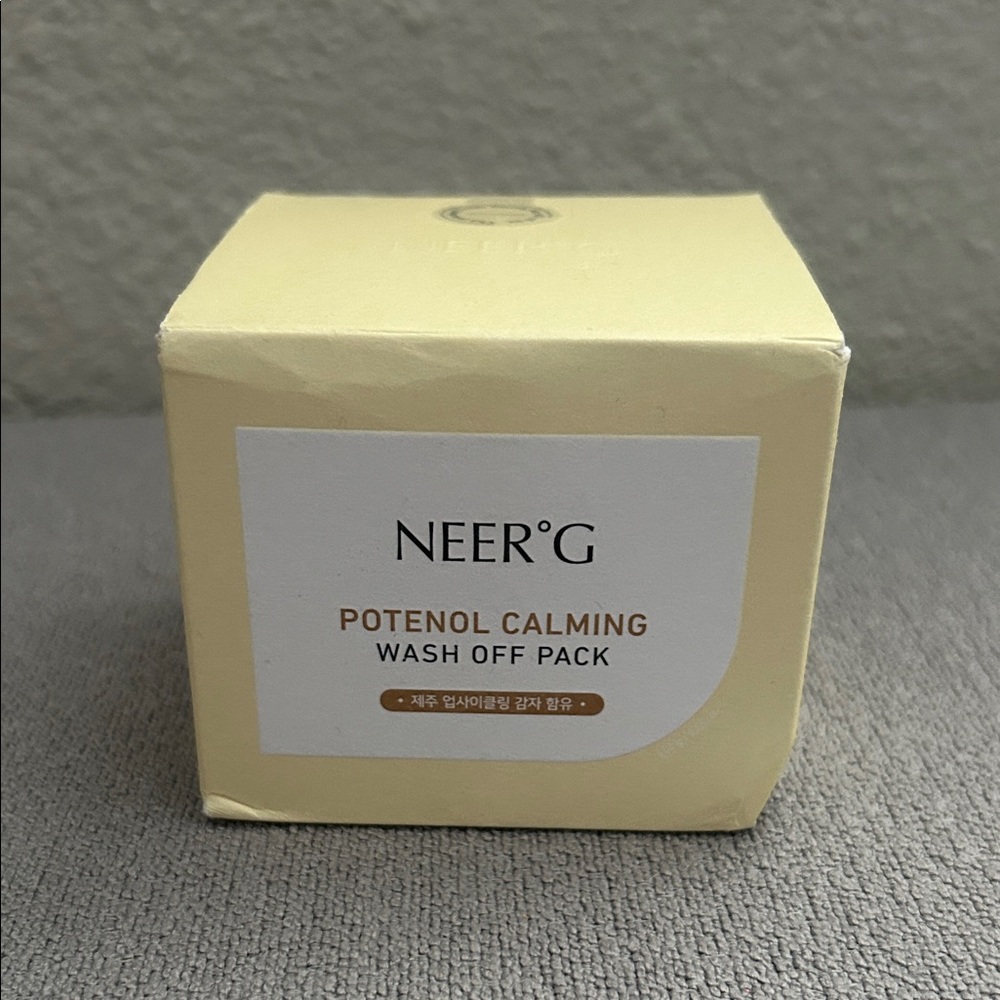 Neer G Calming Wash Off mask